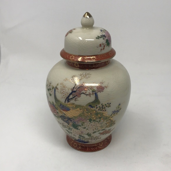 Satsuma ginger jar, plate and ash tray - Picture 6 of 8